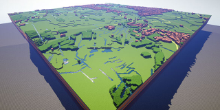 Illustration for article titled The British Geological Survey Is Recreating UK Towns in Minecraft